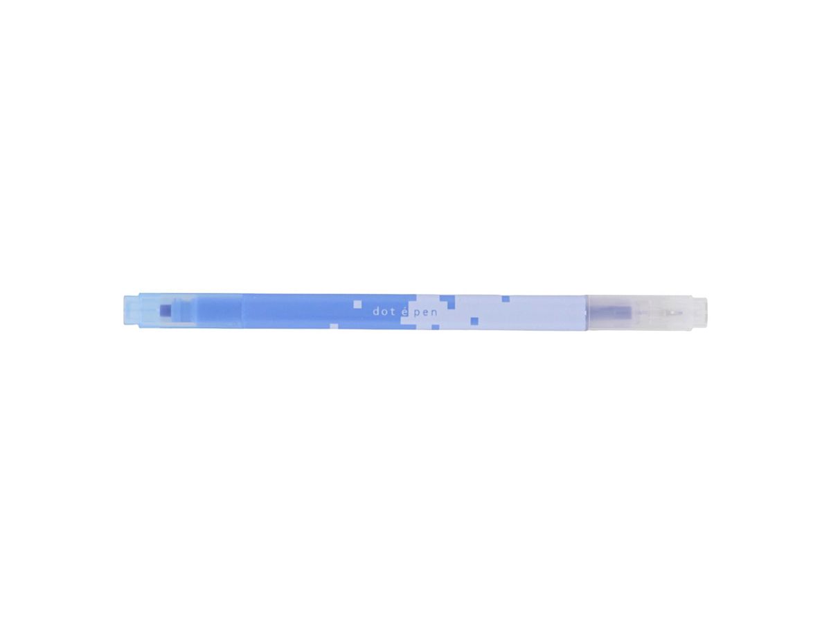 四角マーカー dot e pen (ドット・エ・ペン) ブルー