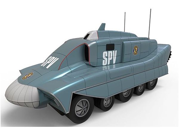1/32 キャプテン・スカーレットSPV 追跡戦闘車