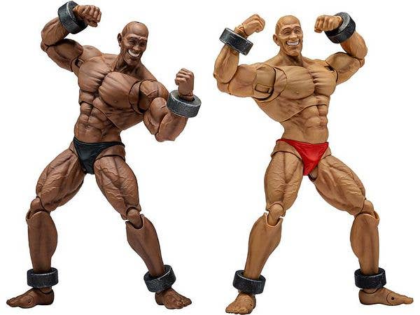 超兄貴 アクションフィギュア アドン&サムソン 2パック