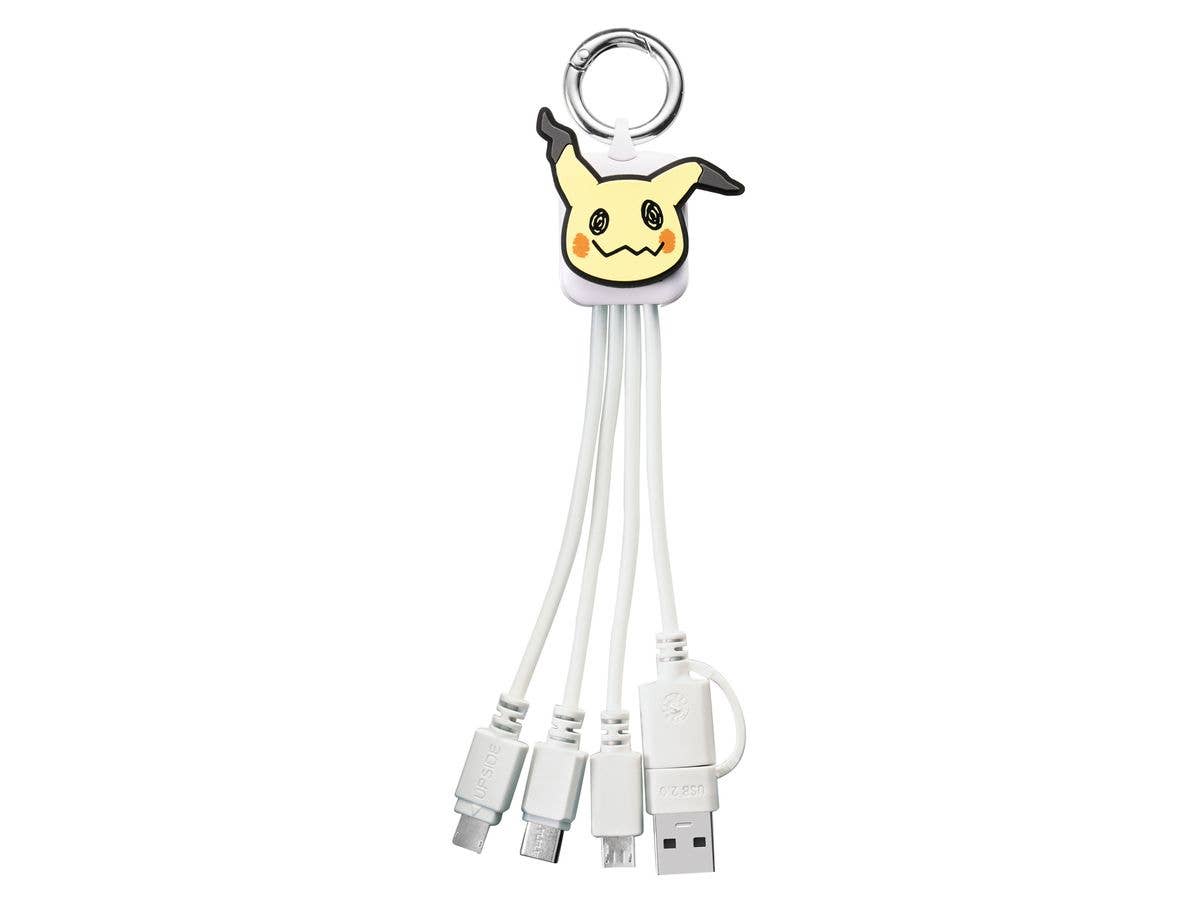 ポケモン 3in2 マルチ充電ケーブル ミミッキュ 2