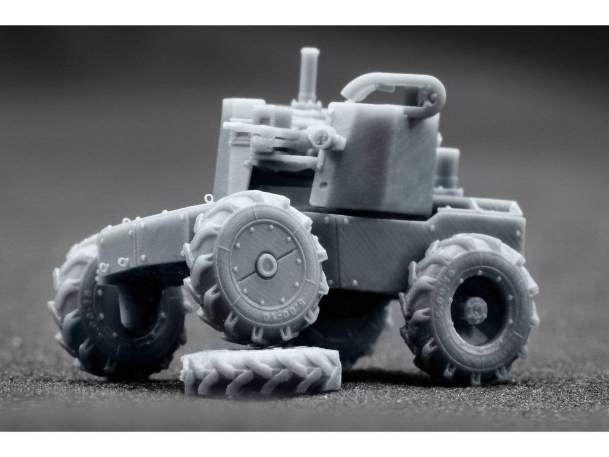 1/72 UGV Liut ロボット車両FN MAG機関銃装備 (4個入)