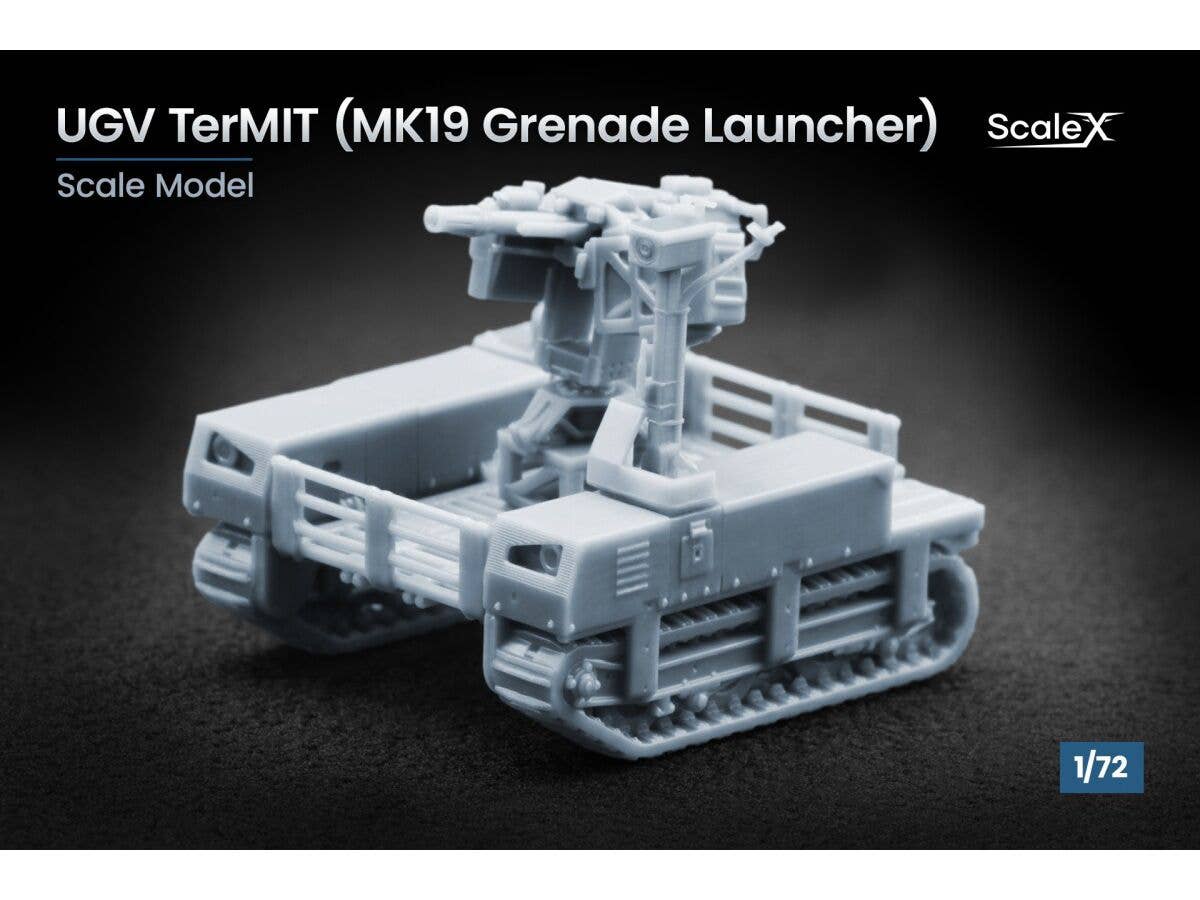 1/72 多用途無人車両 "テルミット"w/Mk.19 自動擲弾銃 (2個入)