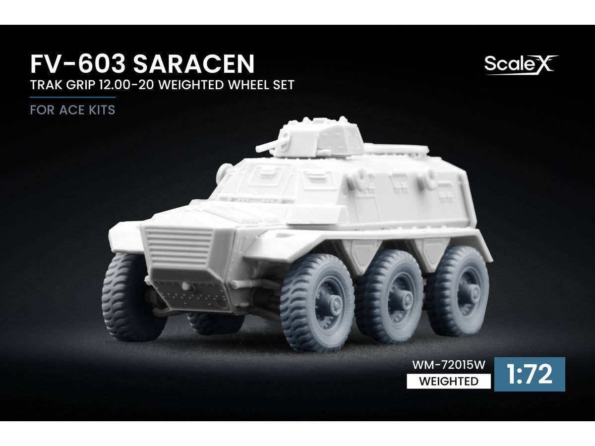 1/35 Sd.Kfz.234 プーマ自重変形ホイールセット (v2+v2+v1+v3) (計9個