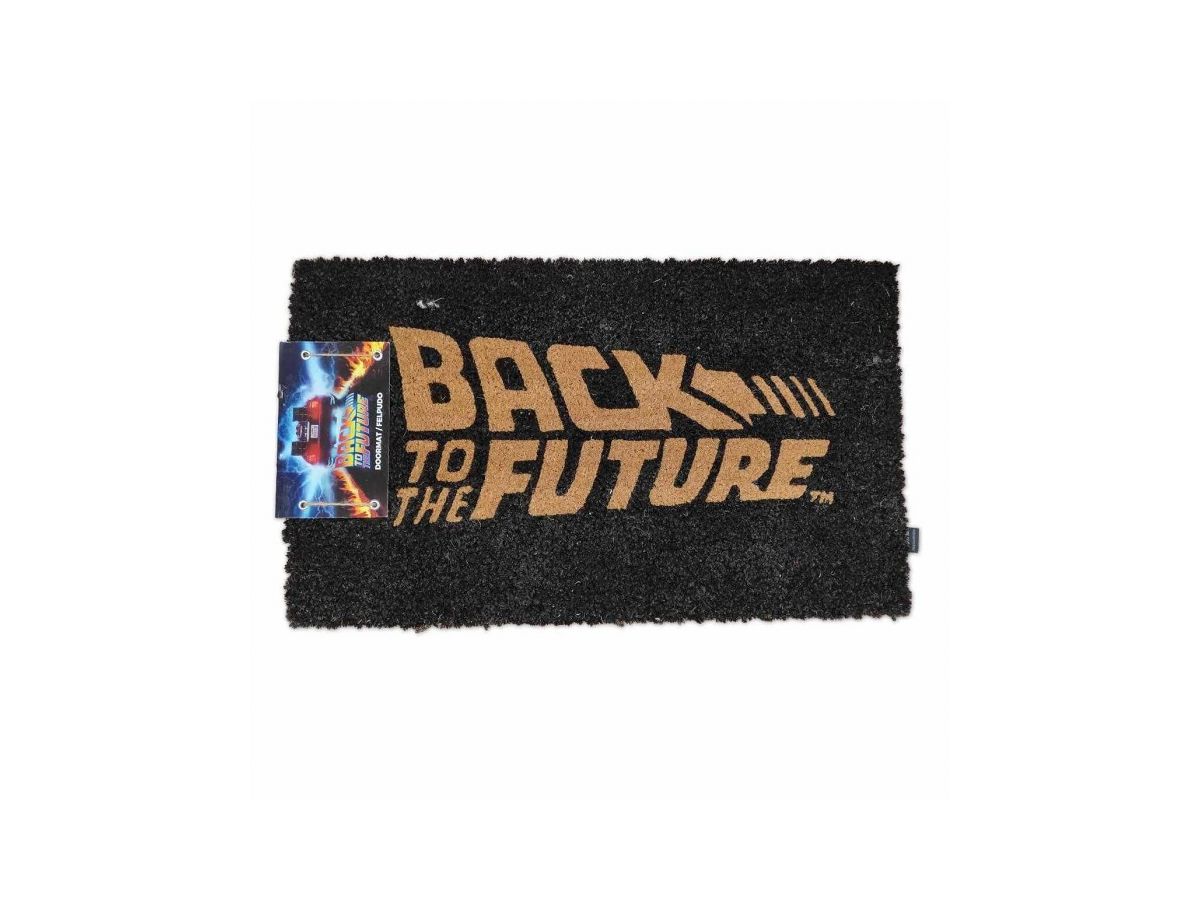 バック・トゥ・ザ・フューチャー: Back to the Future ロゴ ドアマット
