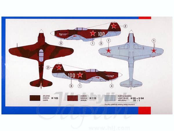 1/72 ヤコブレフ Yak-3