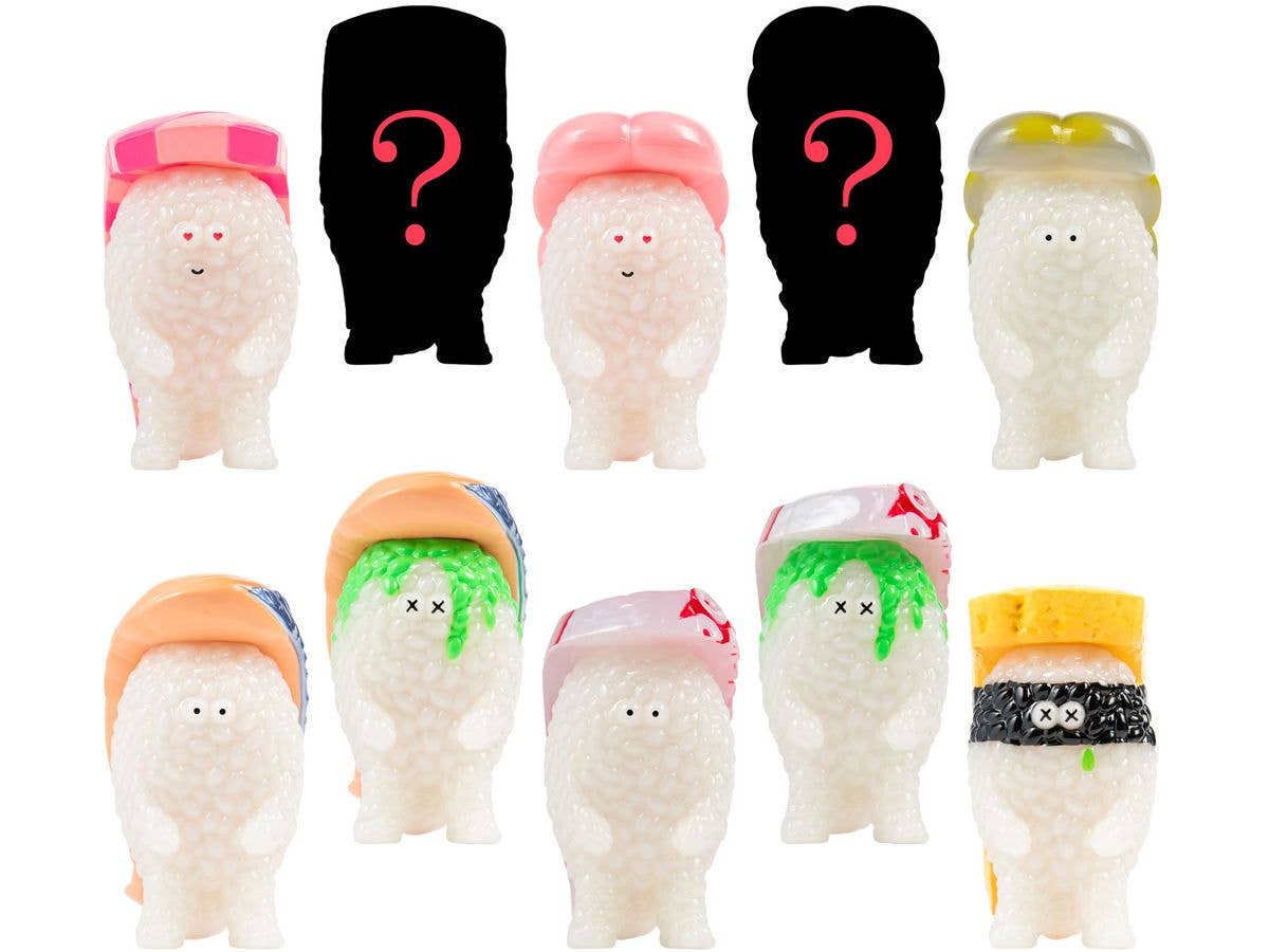 1/1 寿司怪獣 スシエルエー リアル寿司サイズ フィギュアコレクション3 1Box 8pcs