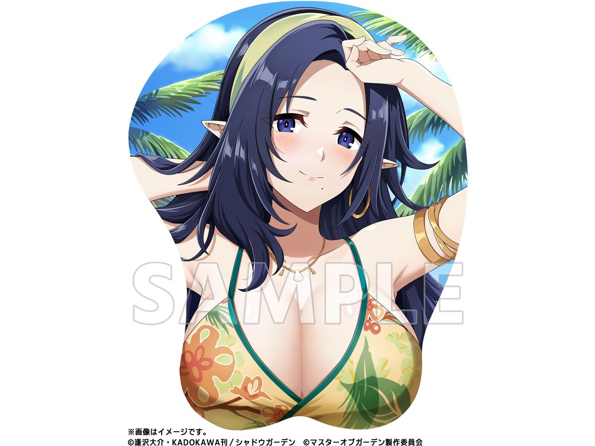 陰の実力者になりたくて!マスターオブガーデン 等身大おっぱいマウスパッド ガンマ 水着ver.