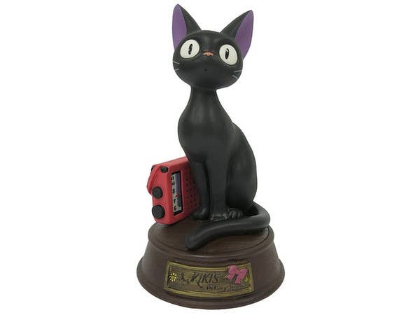 陶器オルゴール 魔女の宅急便 ジジとラジオ