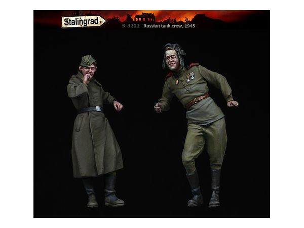 1/35 WWII ロシア戦車兵#2 小休止中の戦車兵1945(2体入)