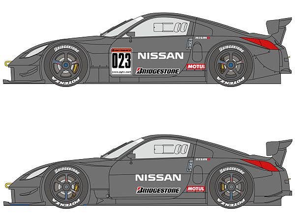 1/24 Zテストカー 2004 - 05 デカールセット