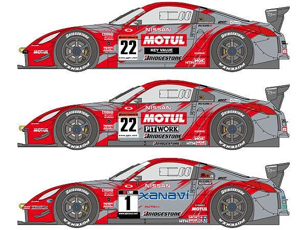 1/24 ザナヴィ&モチュールZ 2004 デカールセット