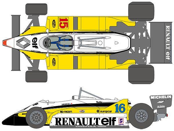1/20 RE30B 1982ブラジル/フランス