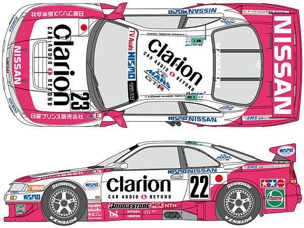 1/24 クラリオンGT-R LM 1996