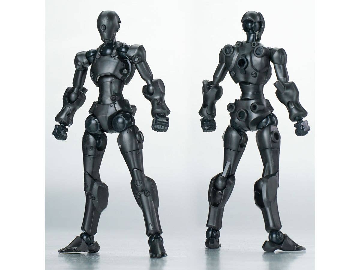 1/18 3 min projectシリーズ 強攻異人VOL.2 プラスチックモデルキット(ディープシルバー)