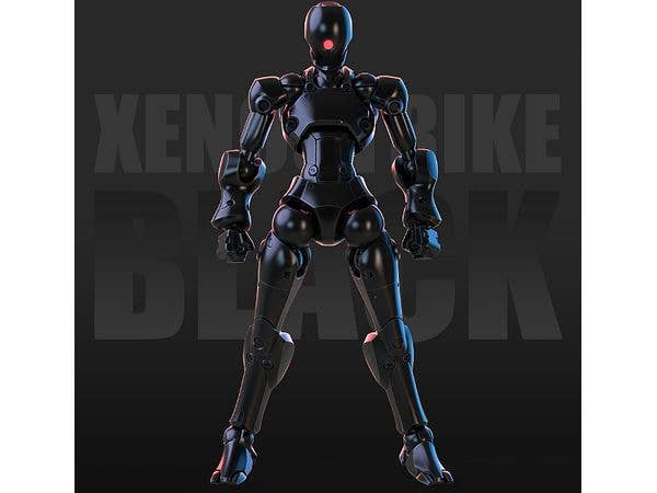 1/18 3 min projectシリーズ 強攻異人 プラスチックモデルキット(メタリックブラック)