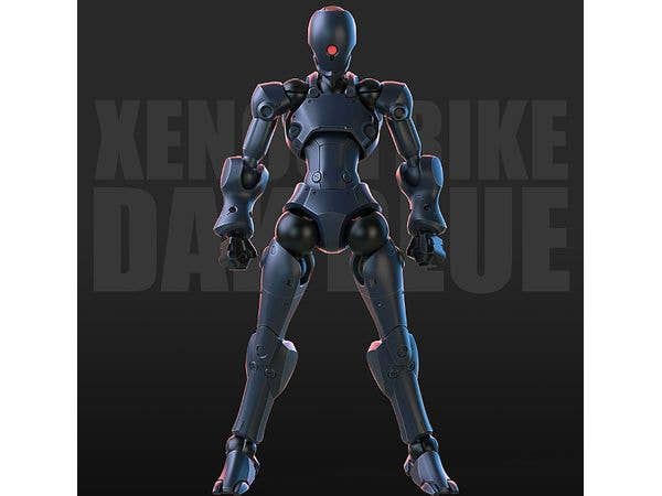 1/18 3 min projectシリーズ 強攻異人 プラスチックモデルキット(ネイビー)