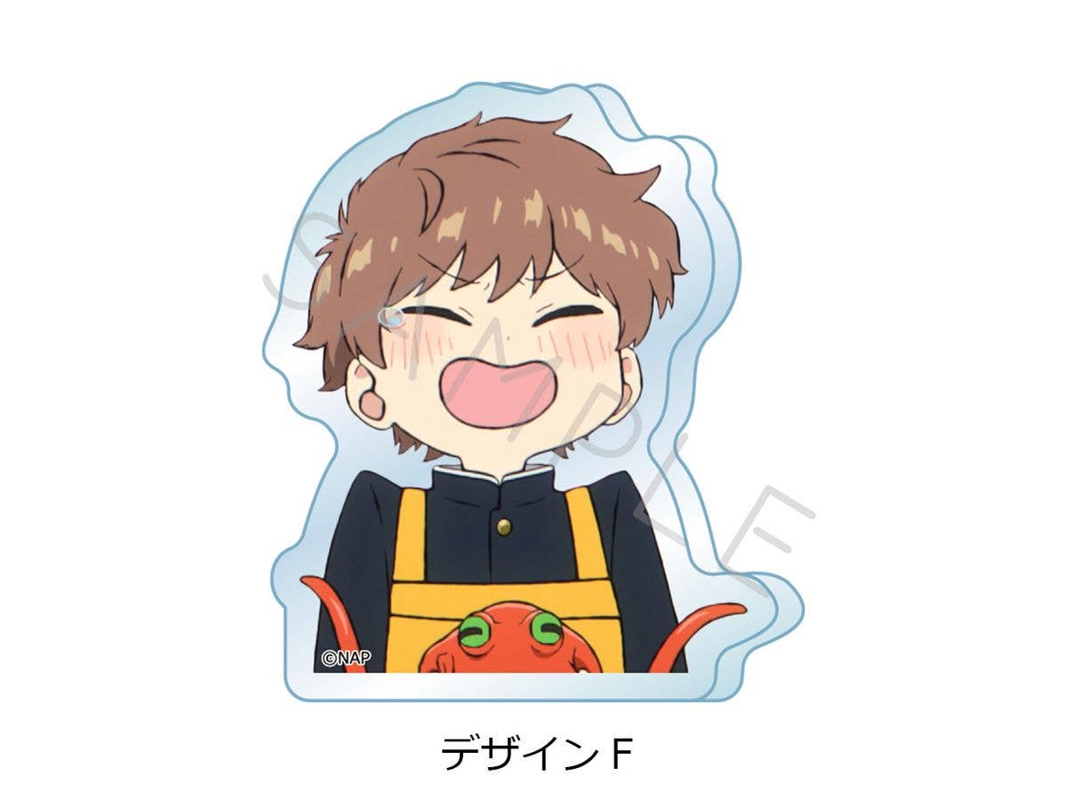 ガンバレ! 中村くん!!: アクリルミニブロック デザインF