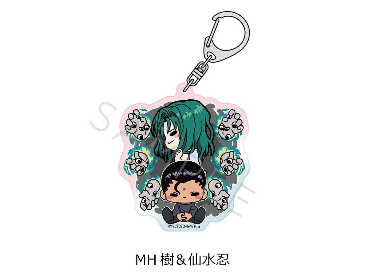 TVアニメ 幽遊白書: アクリルキーホルダー MH (樹 & 仙水忍)