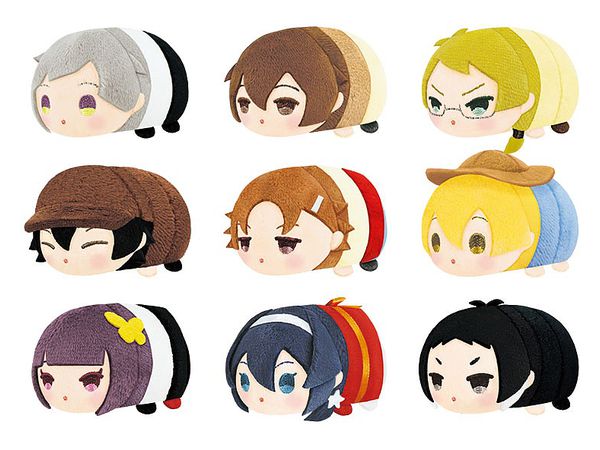 もちもちマスコットミニ 文豪ストレイドッグス 1Box 9pcs
