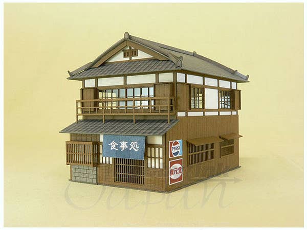1/87 入母屋造りの町家