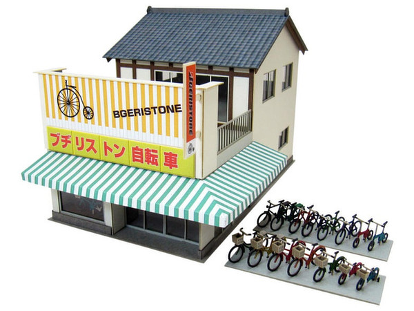 1/80 みにちゅあーとキット 情景シリーズ 街角のお店-11