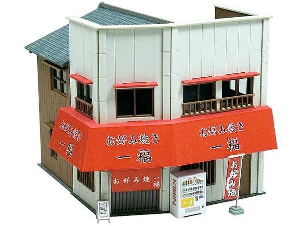1/150 なつかしのジオラマシリーズ お好み焼き屋