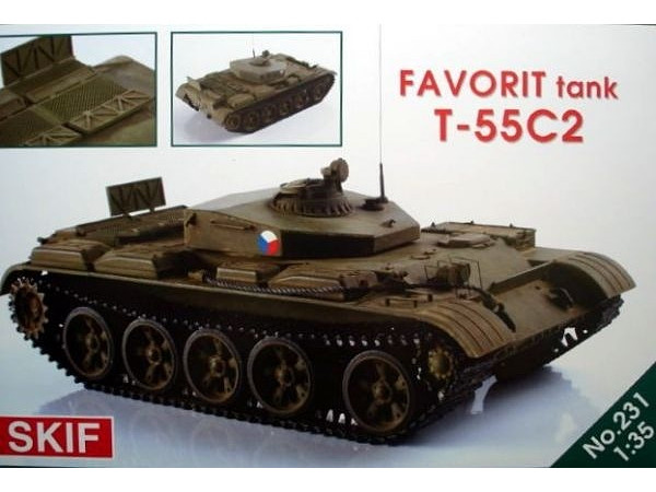 1/35 T-55C-2 チェコ軍操縦訓練戦車 (エッチング、レジン製パーツ付)
