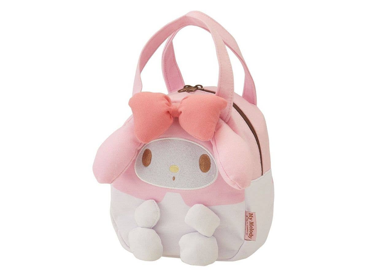 マイメロディ スエット素材ダイカットバッグ