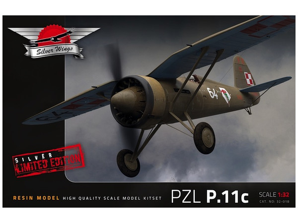 1/32 ポーランド戦闘機 PZL P.11c (レジンキット)