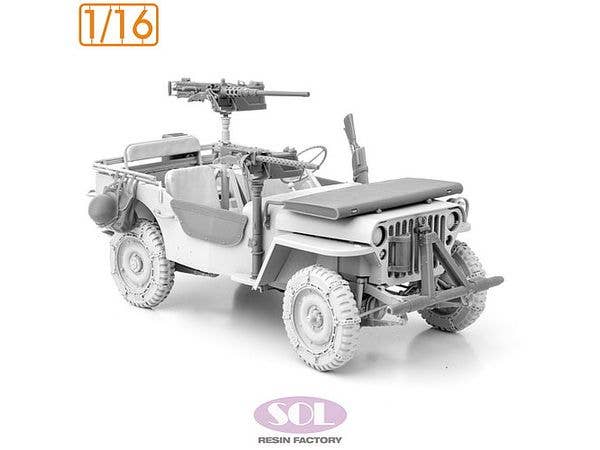 1/16 WWII アメリカ 1/4トン汎用トラック ディテールアップセット (タコム用)
