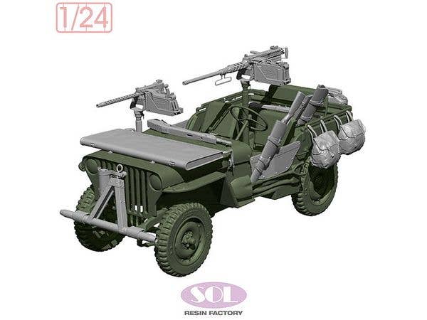 1/24 WWII アメリカ 1/4トン汎用トラック ディテールアップセット