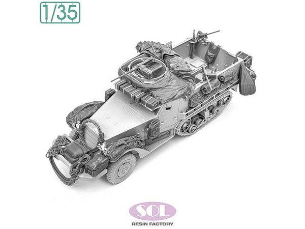 1/35 WWII アメリカ M3A1ハーフトラック アクセサリーセット (ドラゴン用)