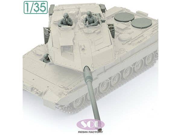 1/35 現用 ドイツ レオパルト2 A7V主力戦車 ディテールアップセット (タミヤ用)