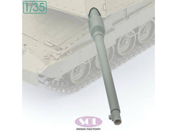 1/35 現用 ドイツ レオパルト2 A7V主力戦車 主砲身 (タミヤ用)