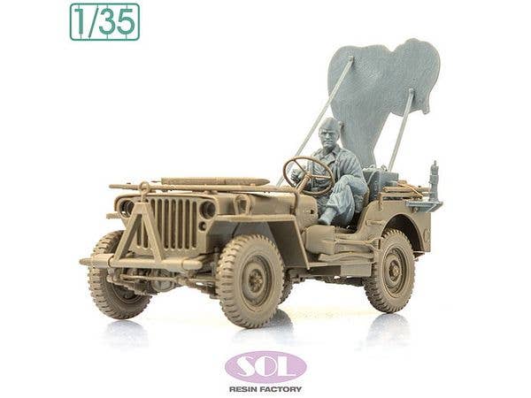 1/35 WWII アメリカ 1/4トン4 x 4トラック フォローミー コンバージョンキット