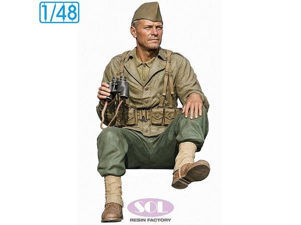 米軍実物 チャレンジ 金属製 ミリタリー 米空軍 ALS 卒業記念 1/48 WWII アメリカ陸軍 双眼鏡を持つ車両乗員 | HLJ.co.jp