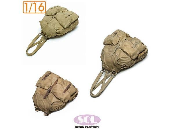 1/16 WWII ドイツ M41型熱帯地用リュックサックセット (3個入)