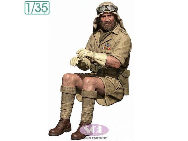 1/35 WWII イギリス SAS 1/4トンパトロールカー SAS隊員 #1