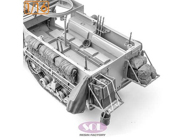 1/16 WWII アメリカ M3A1ハーフトラック アクセサリーセット B