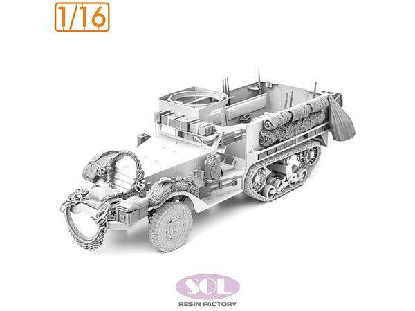 1/16 WWII アメリカ M3A1ハーフトラック アクセサリーフルセット