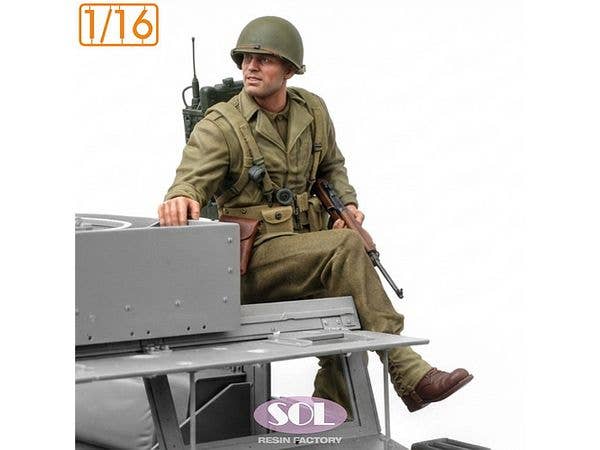 1/16 WWII アメリカ 野戦無線通信手