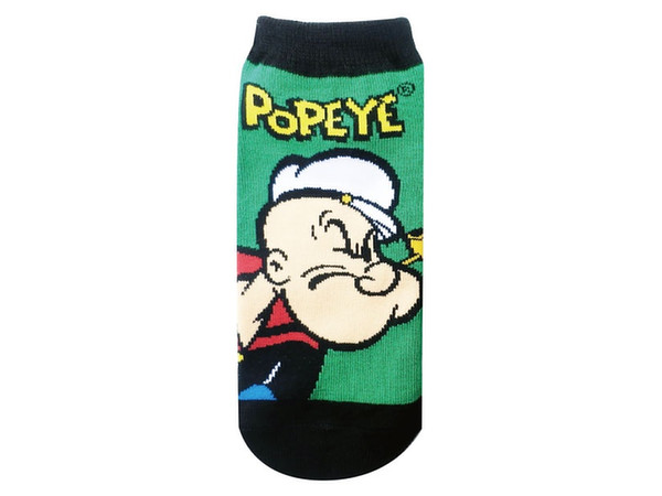 キャラックス POPEYE（ポパイ） ポパイ グリーン x ブラック レディース 22-24cm