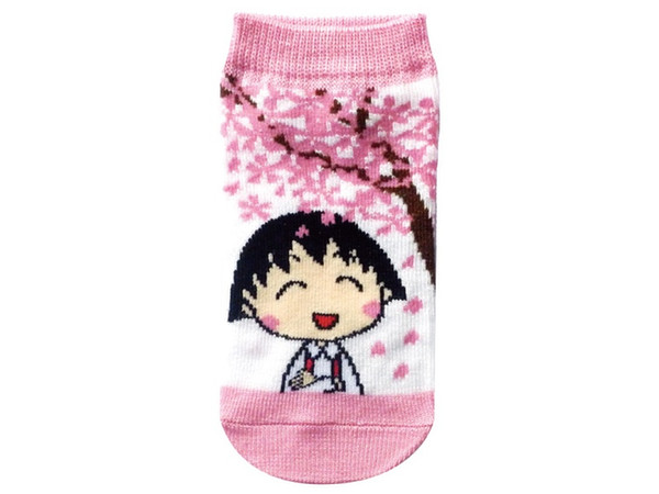 キャラックス ちびまる子ちゃん 桜の木 WH x PK キッズ (約13-18cm)