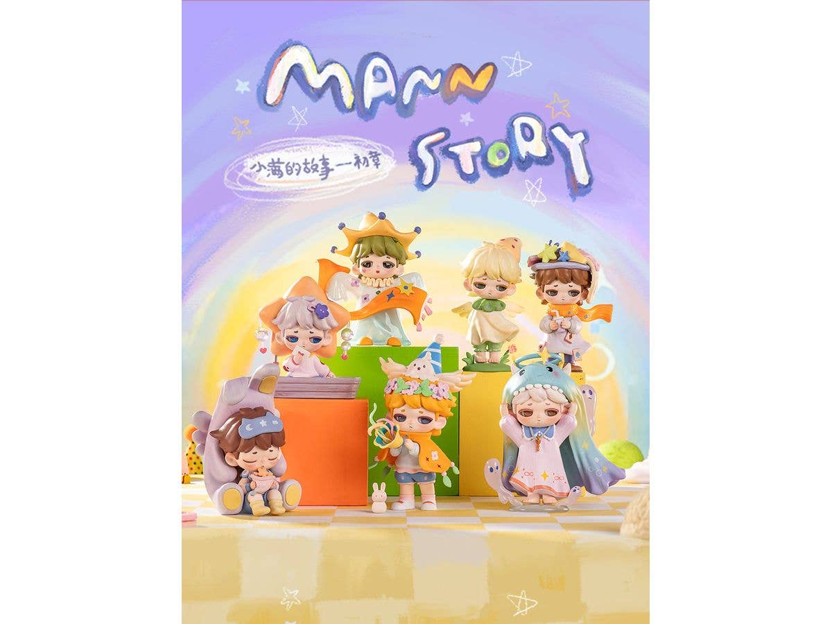 MANN STORY クリエイティブな私シリーズ トレーディングフィギュア 1Box 6pcs