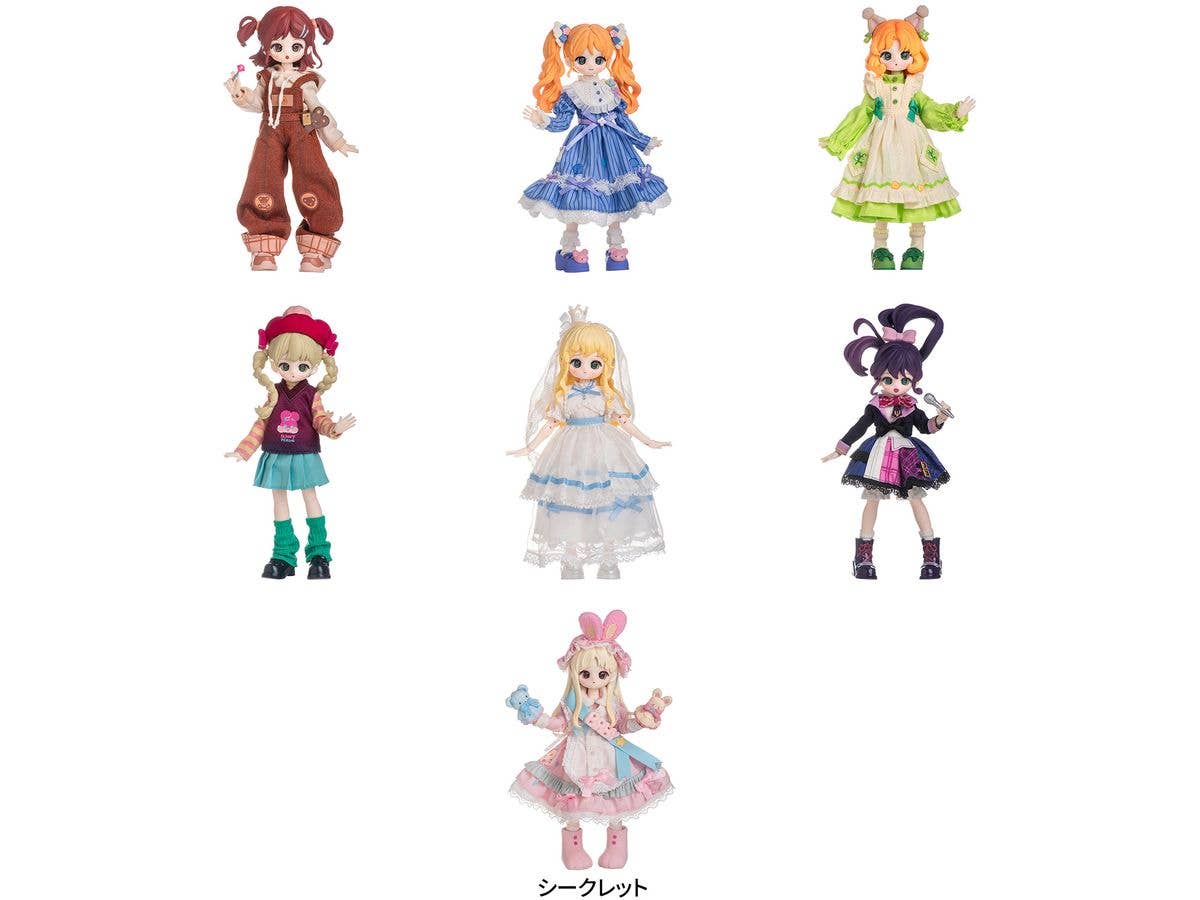 SIMONTOYS x Normal Puppy パッピーのカラフルクローゼットシリーズ トレーディングドール 1Box 6pcs