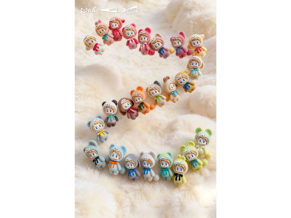 ZHU LILI(ピッギーのリリ)ビタミンシリーズ ミニトレーディングフィギュア 1Box 24pcs