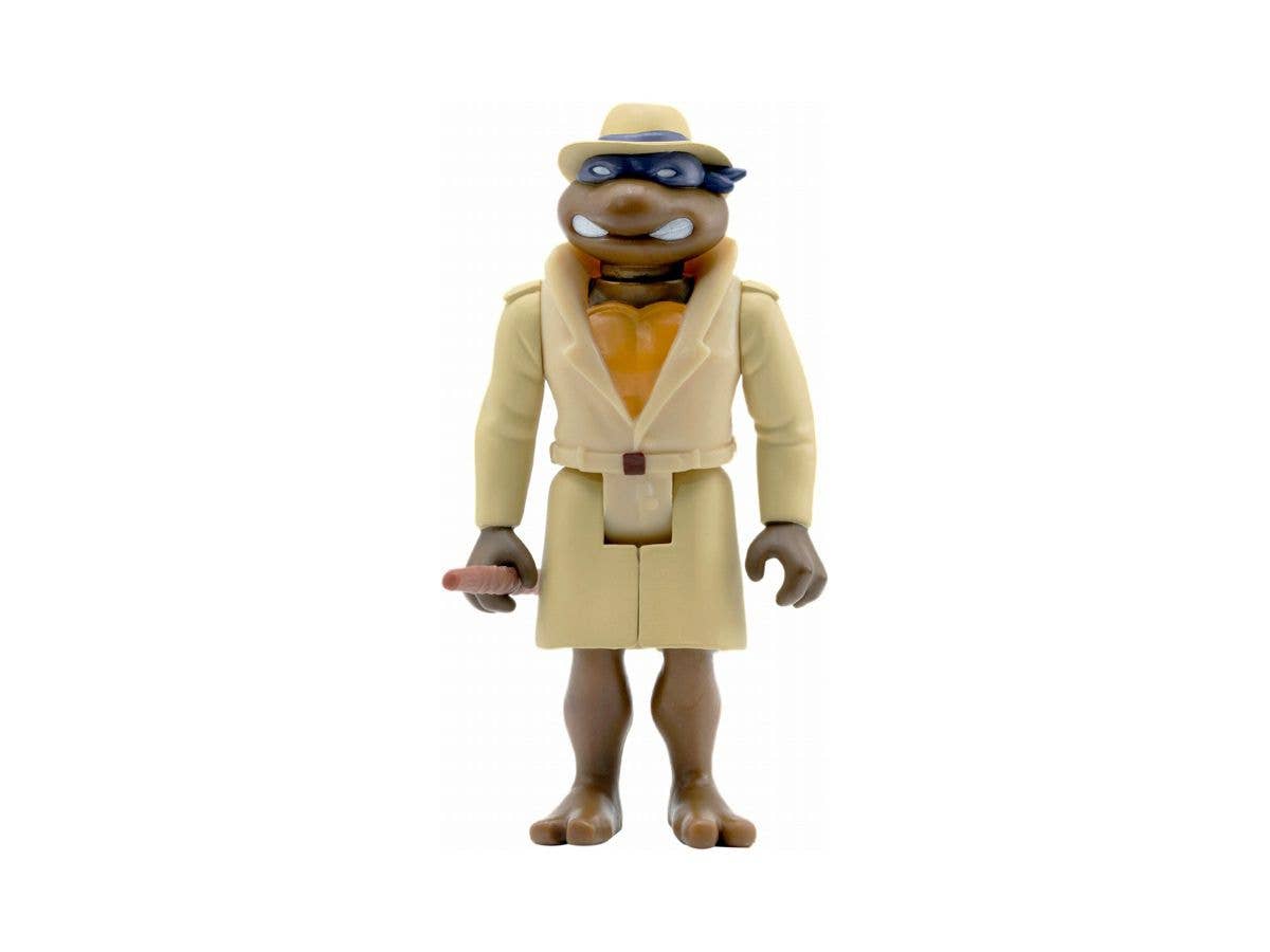 リ・アクション/ ティーンエイジ・ミュータント・ニンジャ・タートルズ TMNT WAVE2: ドナテロ (トレンチコートVer.)