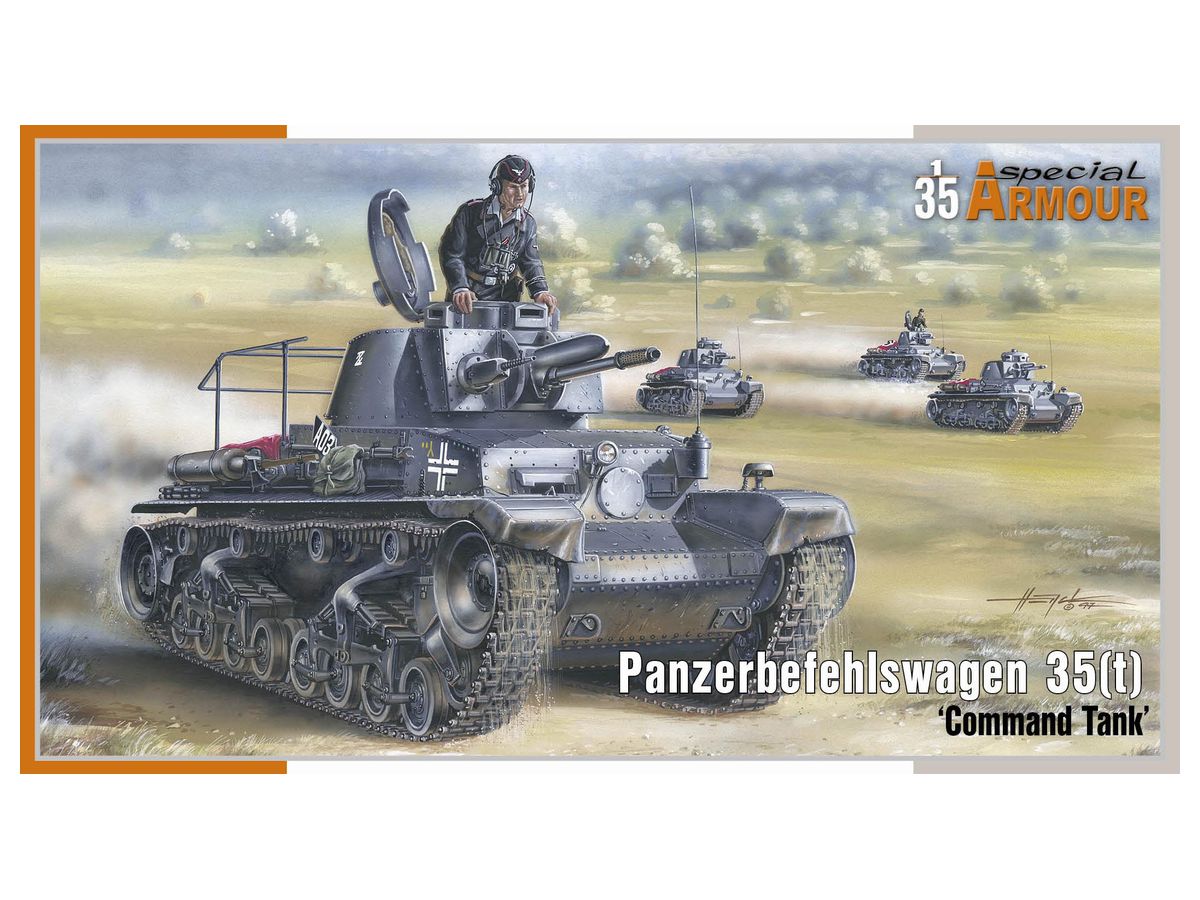 1/35 ドイツ軍 35(t) 指揮戦車