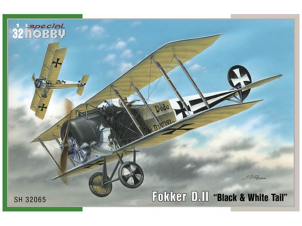 1/32 フォッカーD.II ブラック&ホワイトテール