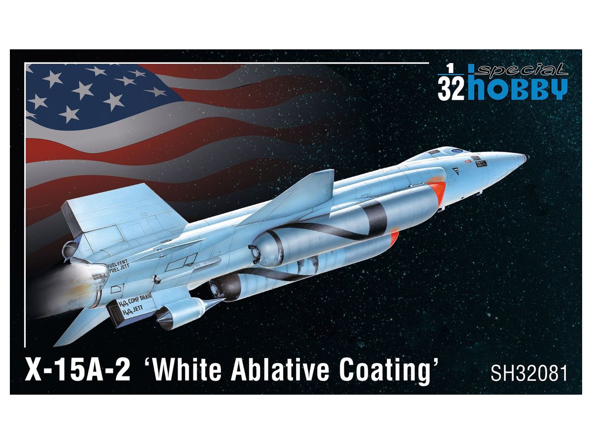 1/32 X-15A-2 アブレーション冷却塗装